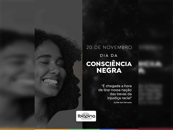 Dia 20 no novembro, Dia da Consciência Negra!