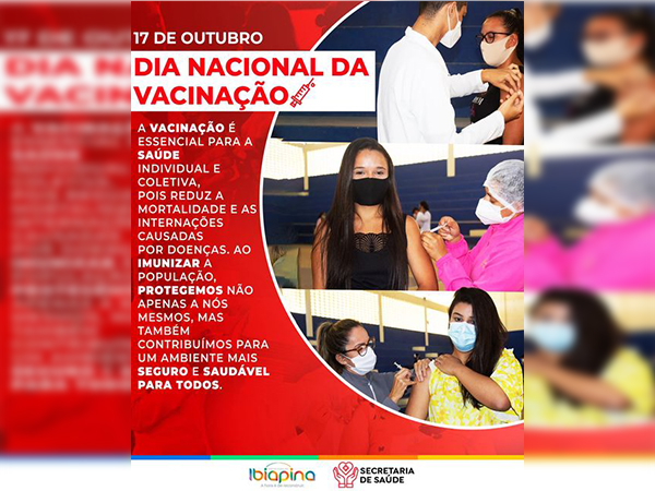 ??? DIA NACIONAL DA VACINAÇÃO! ???